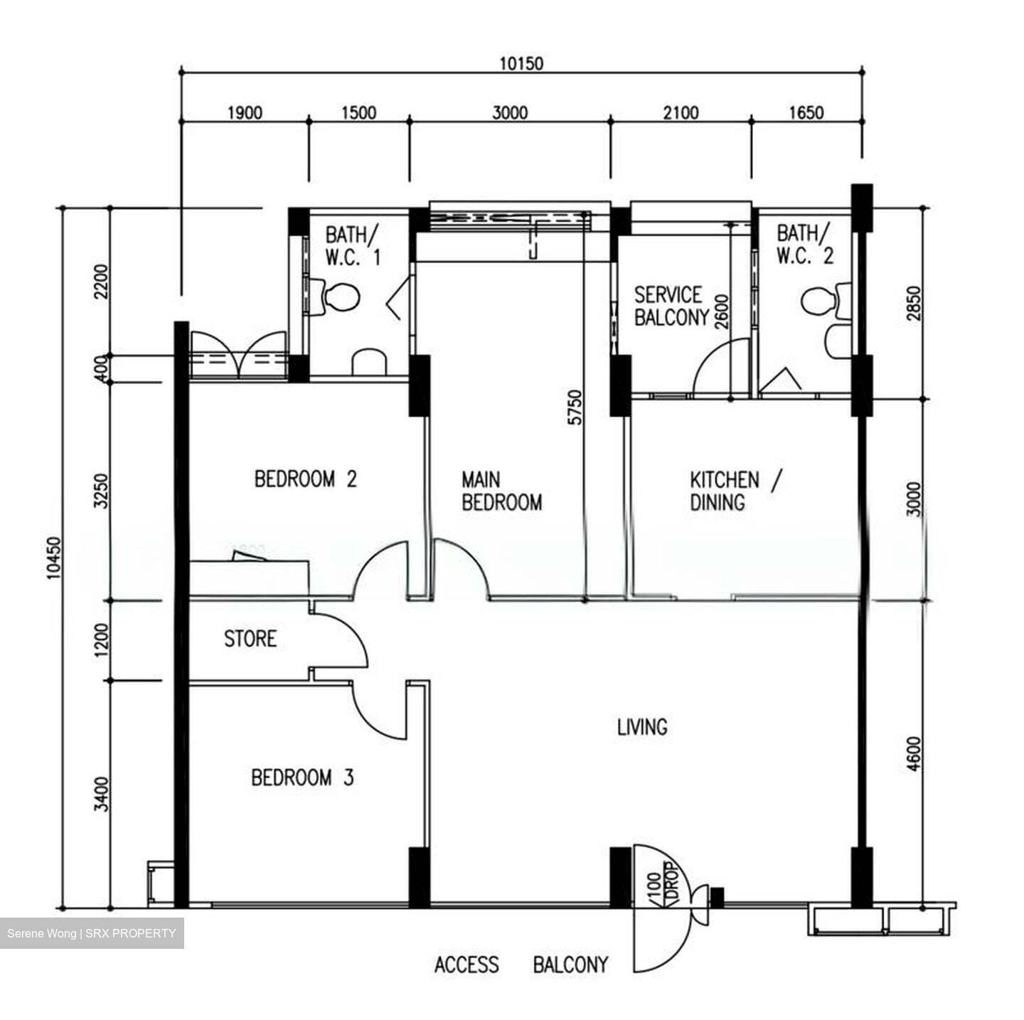 Blk 645 Jurong West Street 61 (Jurong West), HDB 4 Rooms #593493841
